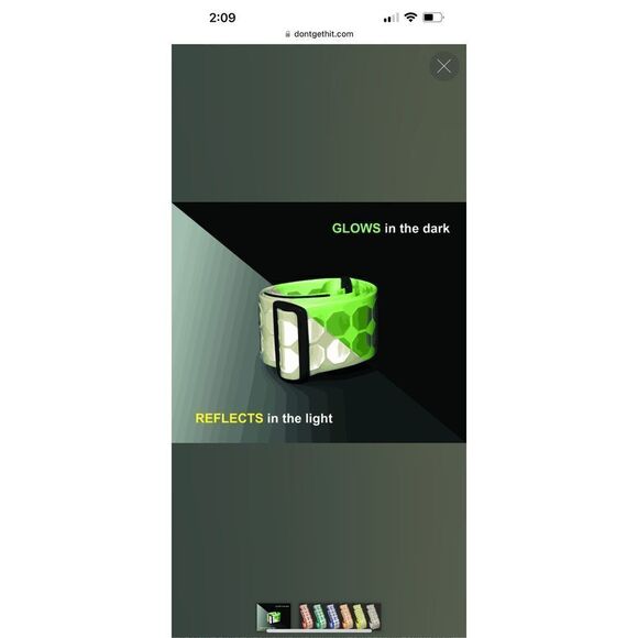 PT BELT - WHITE PT BELTS – GLOWS AND REFLECTS! - Picture 6 of 6